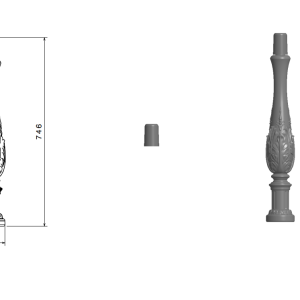 نرده طرح لاله
