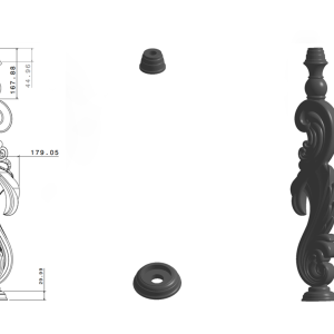 نرده طرح مهدیس