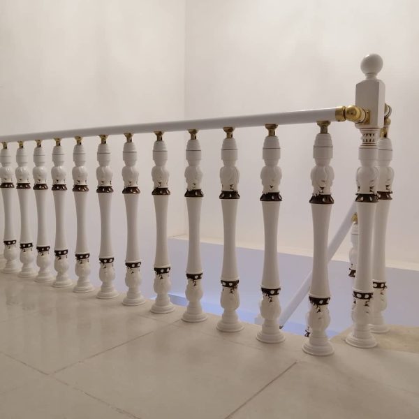 نرده پلیمری طرح چوب