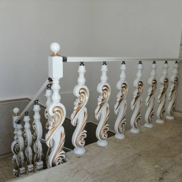 دسته نرده چوبی