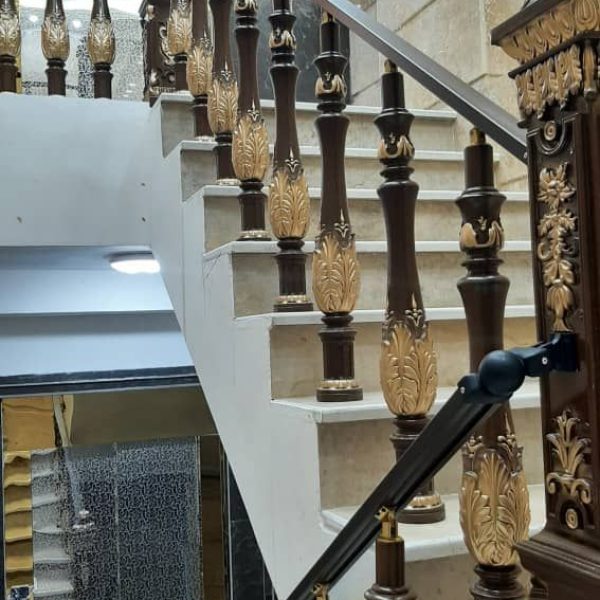 خرید نرده طرح چوب