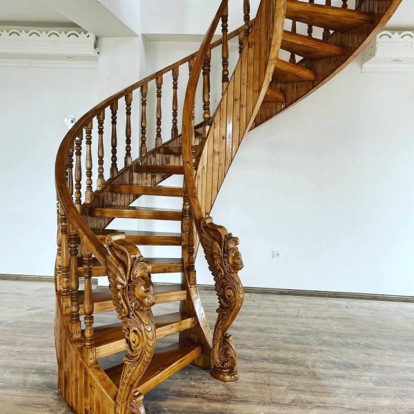 نرده چوبی دوبلکس