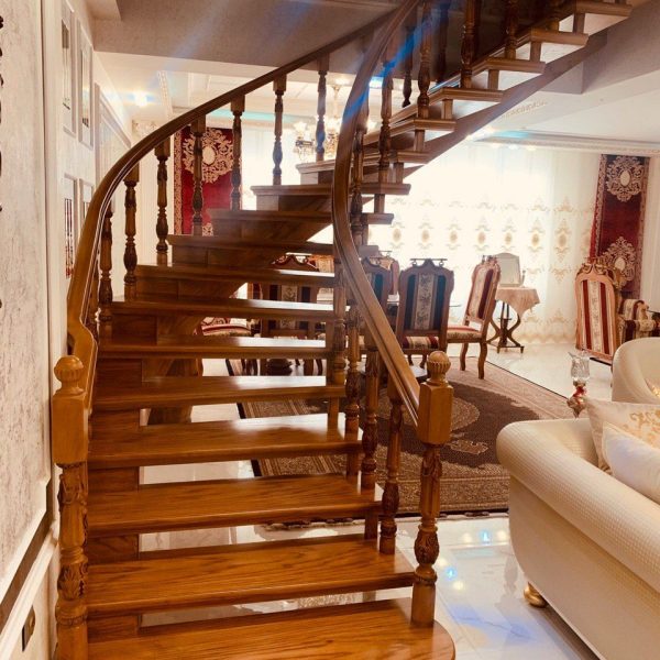 نرده چوبی